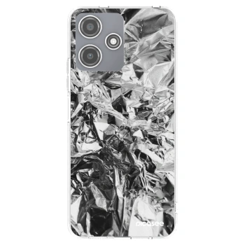 Picasee silikonski prozorni ovitek za Xiaomi Redmi 12 5G - Chrome