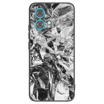 Picasee silikonski črni ovitek za Motorola Edge 40 Neo - Chrome