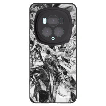 Picasee silikonski črni ovitek za Honor Magic6 Pro - Chrome
