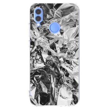 Picasee silikonski prozorni ovitek za Huawei P Smart 2019 - Chrome