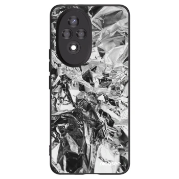 Picasee silikonski črni ovitek za Honor 200 Pro 5G - Chrome