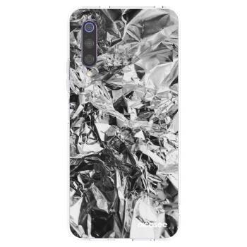 Picasee silikonski prozorni ovitek za Xiaomi Mi 9 - Chrome