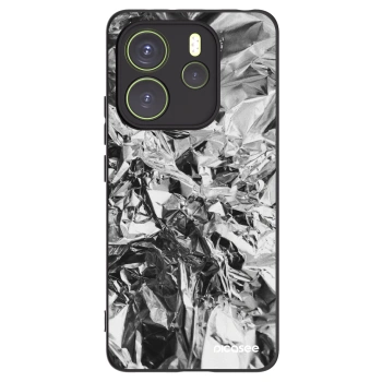 Picasee silikonski črni ovitek za Xiaomi Redmi Note 14 4G - Chrome