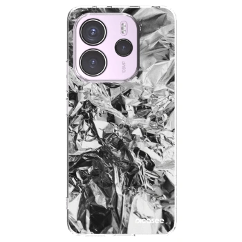 Picasee silikonski prozorni ovitek za Xiaomi Redmi Note 14 4G - Chrome