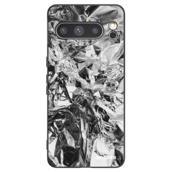 Picasee silikonski črni ovitek za Google Pixel 8 Pro - Chrome