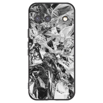 Picasee silikonski črni ovitek za Google Pixel 9 - Chrome