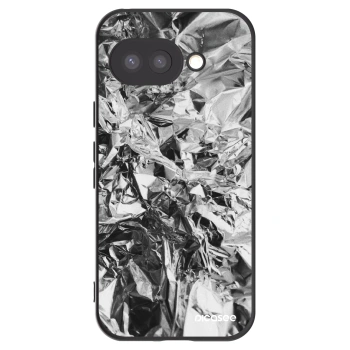 Picasee silikonski črni ovitek za Google Pixel 9a - Chrome