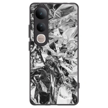 Picasee silikonski črni ovitek za Vivo V50 Lite 5G - Chrome