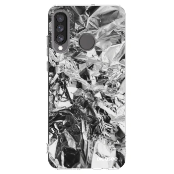 Picasee silikonski prozorni ovitek za Huawei P30 Lite - Chrome