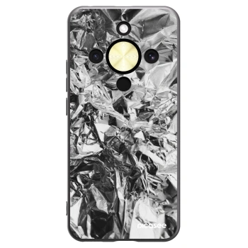 Picasee silikonski črni ovitek za Honor Magic8 Lite 5G - Chrome