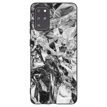 Picasee silikonski črni ovitek za Samsung Galaxy S20+ G985F - Chrome