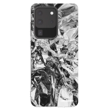 Picasee silikonski prozorni ovitek za Samsung Galaxy S20 Ultra 5G G988F - Chrome