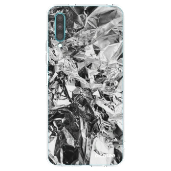 Picasee silikonski prozorni ovitek za Samsung Galaxy A30s A307F - Chrome