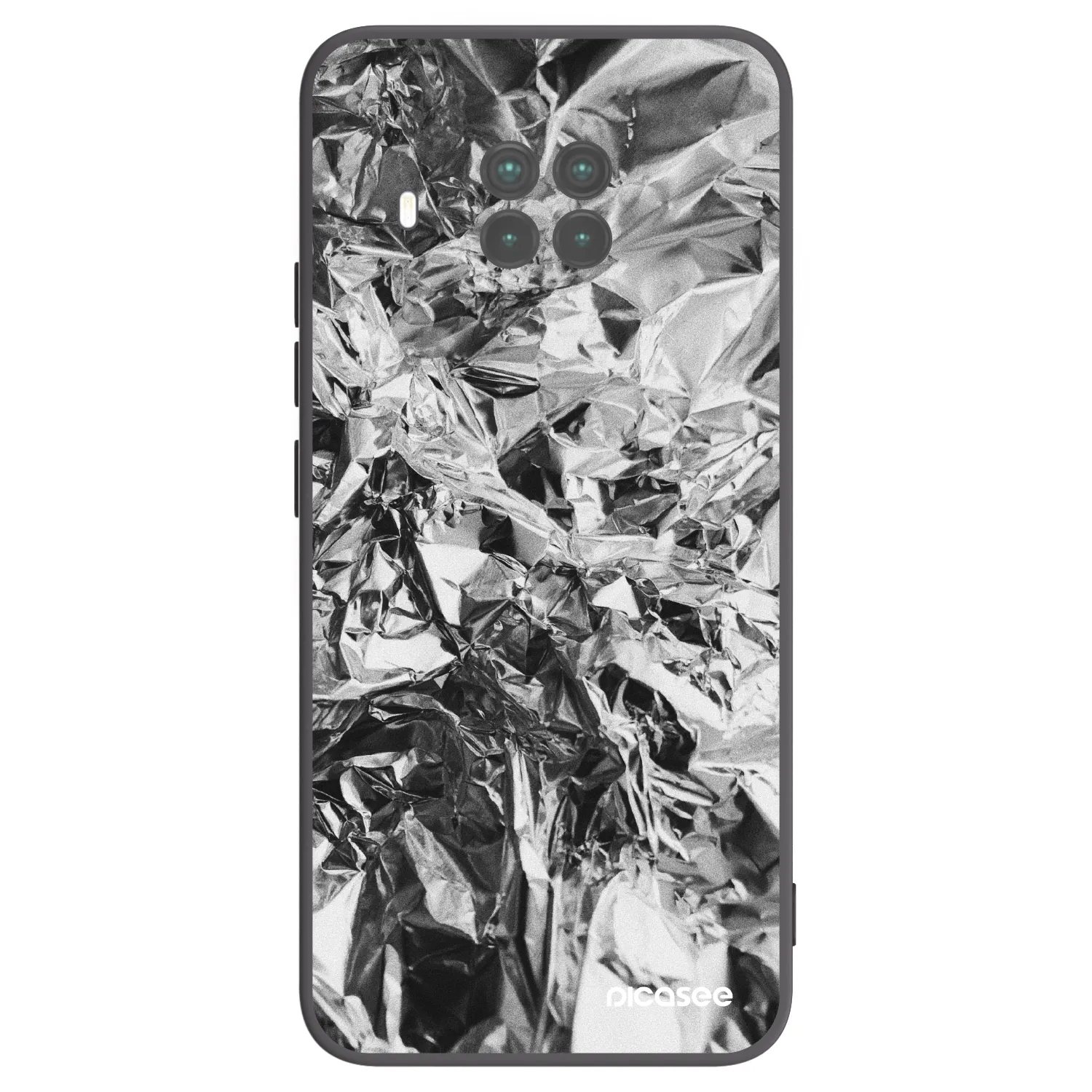 Picasee silikonski črni ovitek za Xiaomi Mi 10T Lite - Chrome
