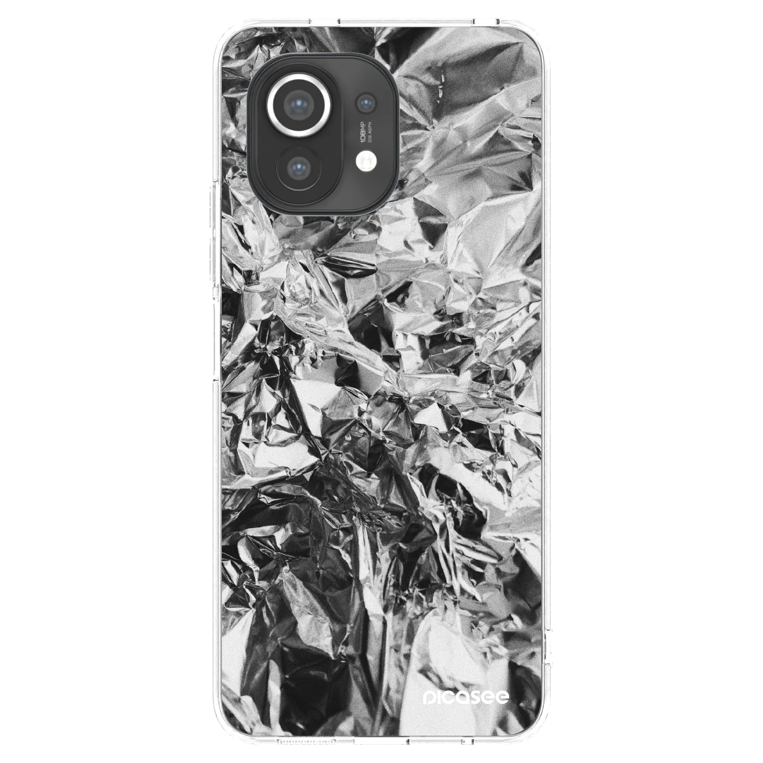 Picasee silikonski prozorni ovitek za Xiaomi Mi 11 - Chrome