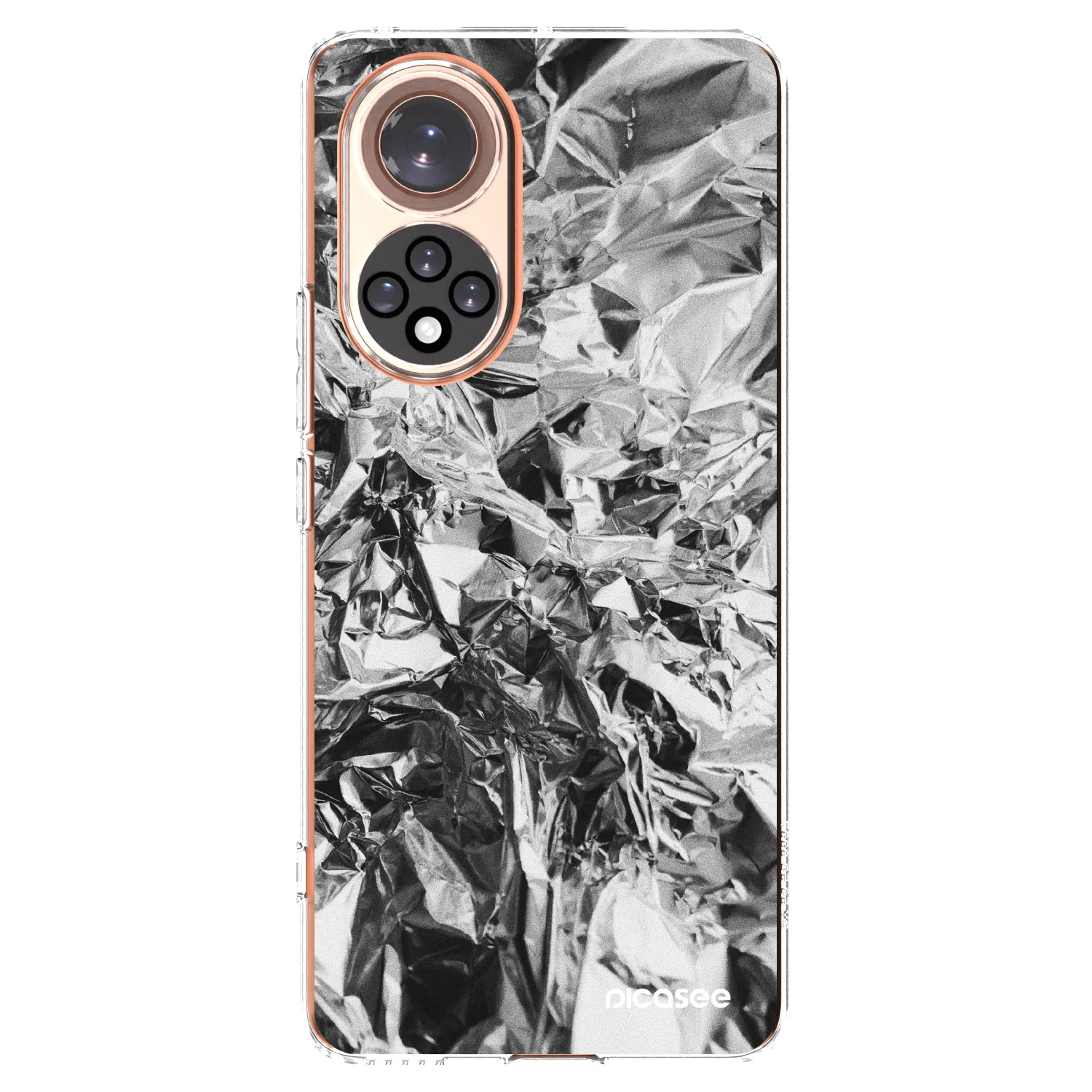 Picasee silikonski prozorni ovitek za Huawei Nova 9 - Chrome