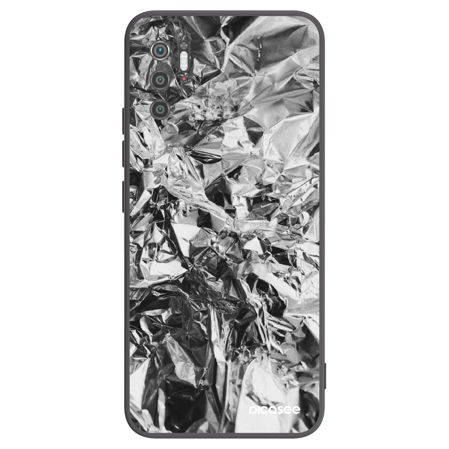 Picasee silikonski črni ovitek za Xiaomi Poco M3 Pro 5G - Chrome