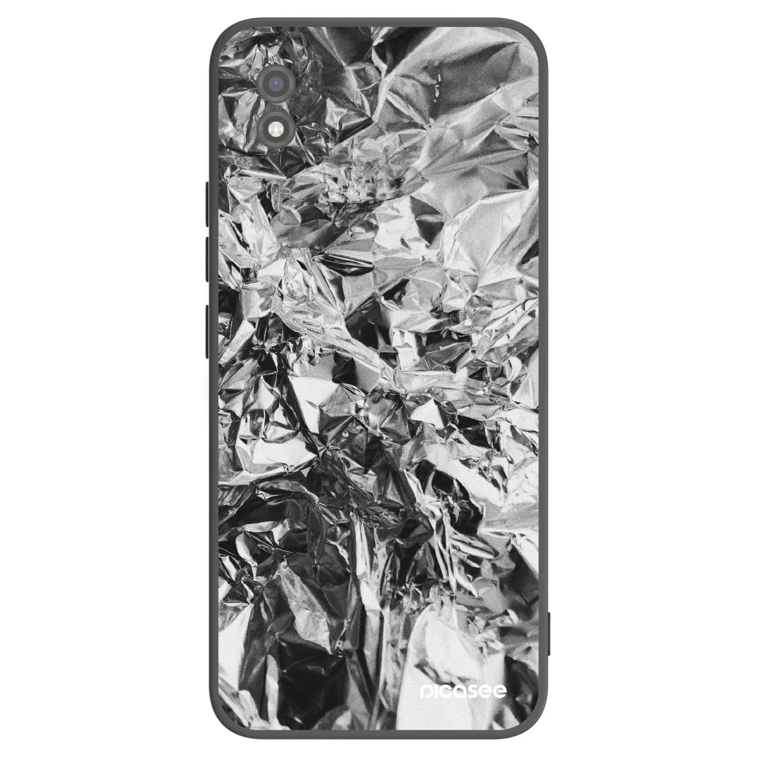 Picasee silikonski črni ovitek za Realme C11 (2021) - Chrome