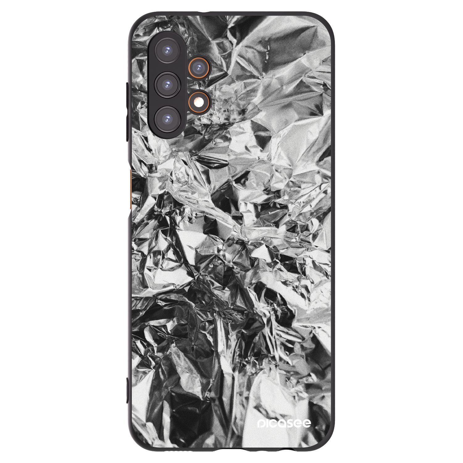 Picasee silikonski črni ovitek za Samsung Galaxy A13 4G A135 - Chrome