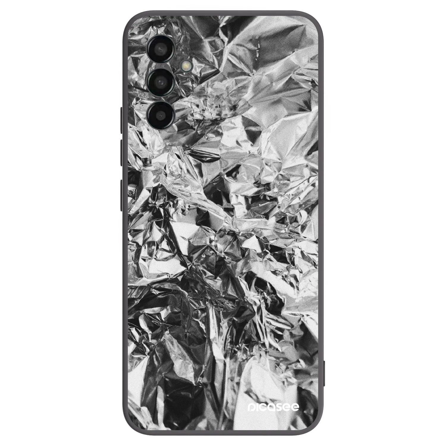 Picasee silikonski črni ovitek za Samsung Galaxy M13 M135F - Chrome