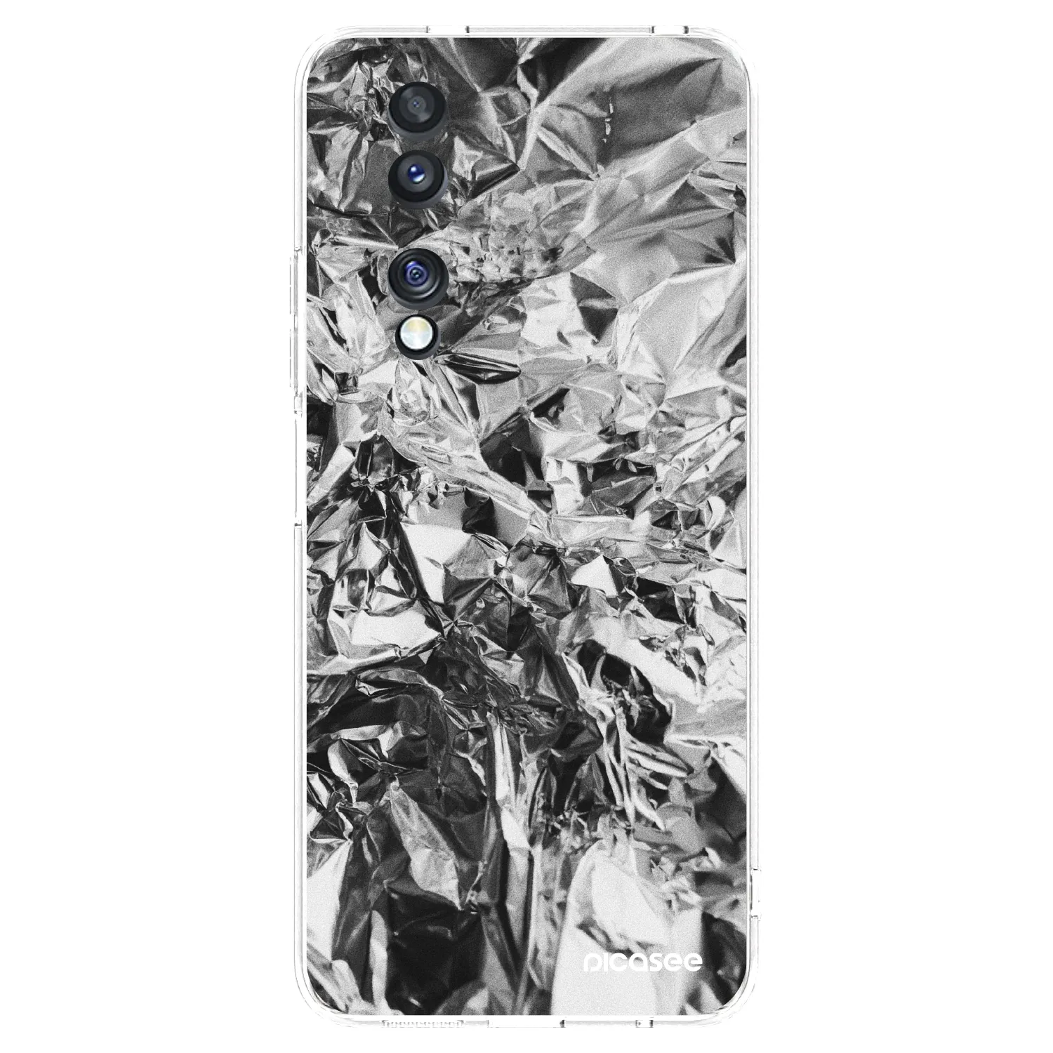 Picasee silikonski prozorni ovitek za Honor 70 - Chrome