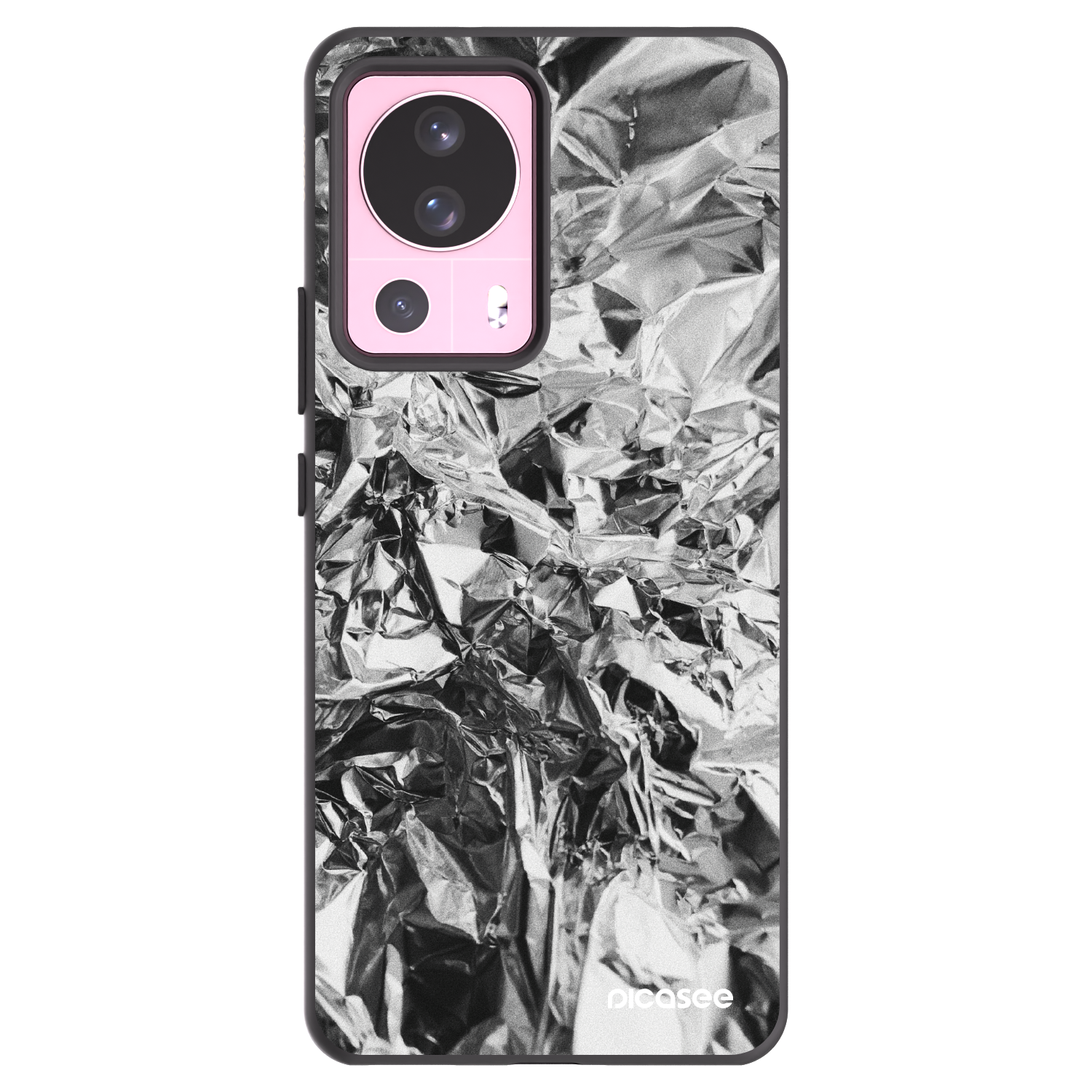 Picasee silikonski črni ovitek za Xiaomi 13 Lite - Chrome