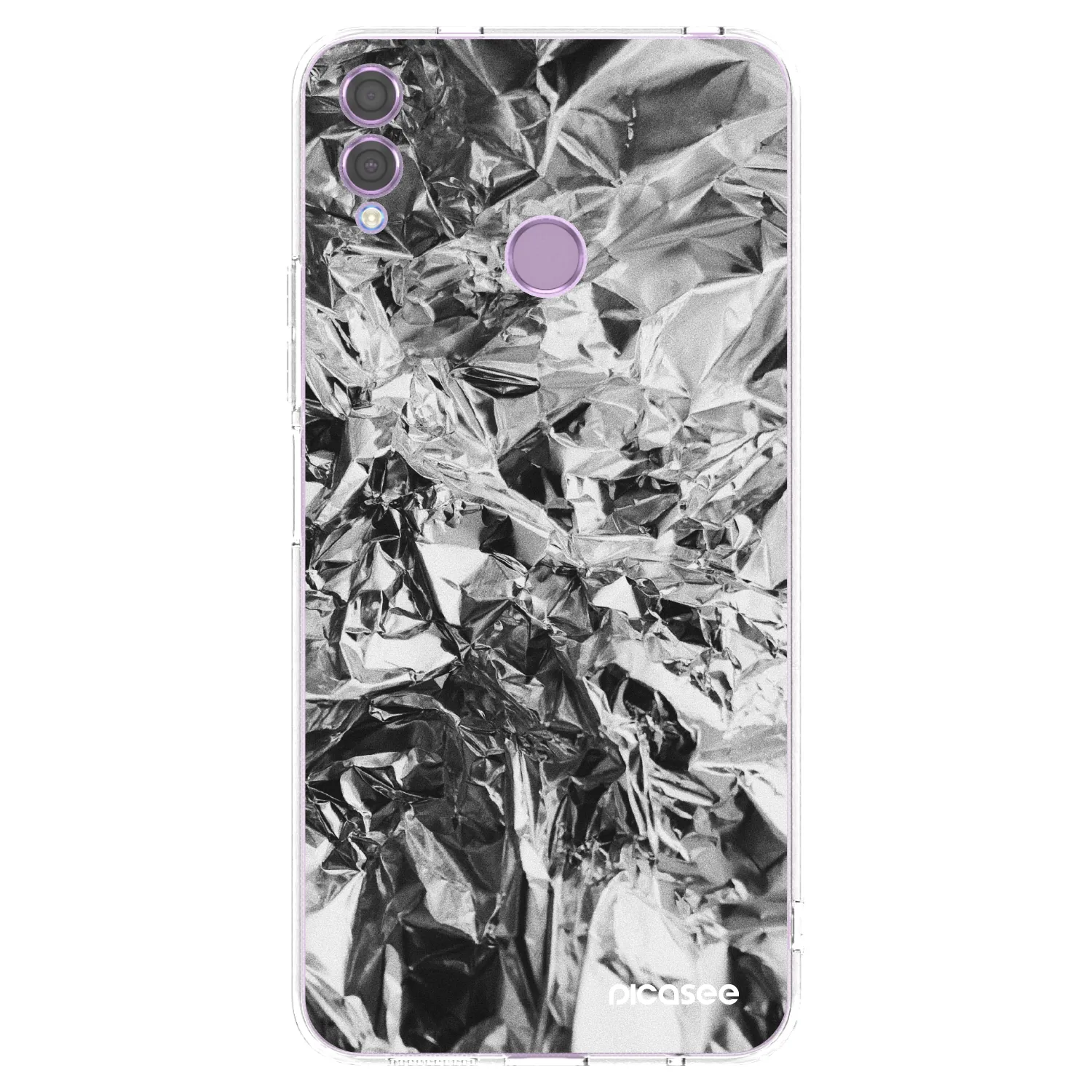 Picasee silikonski prozorni ovitek za Honor 8X - Chrome