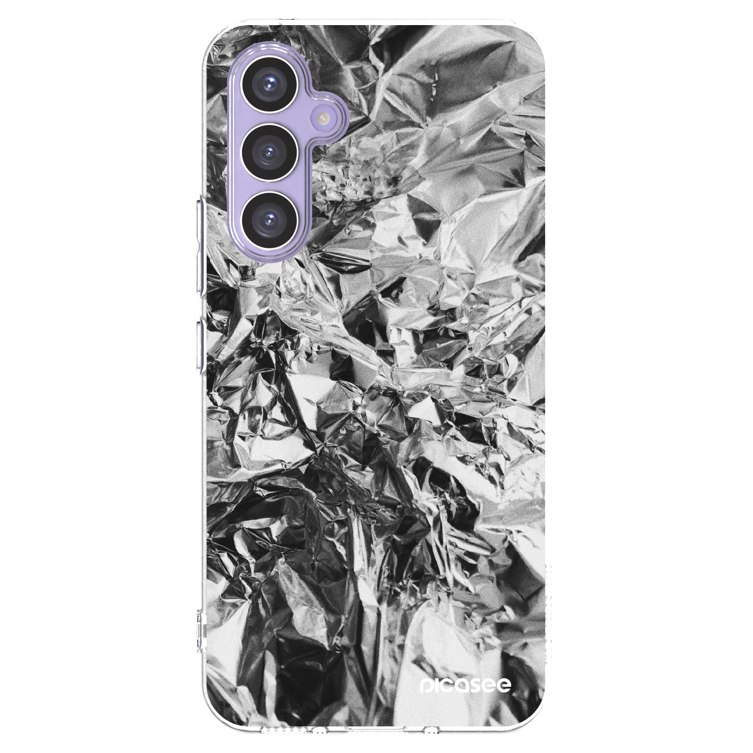 Picasee silikonski prozorni ovitek za Samsung Galaxy A54 5G A546B - Chrome