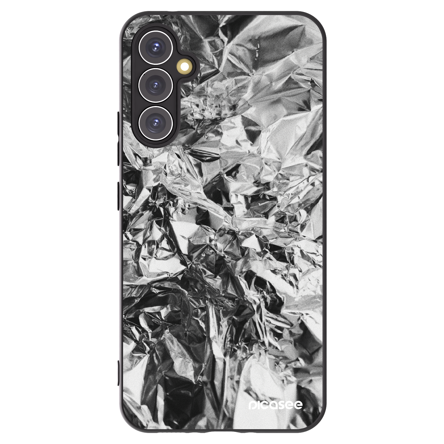 Picasee silikonski črni ovitek za Samsung Galaxy A34 5G A346B - Chrome