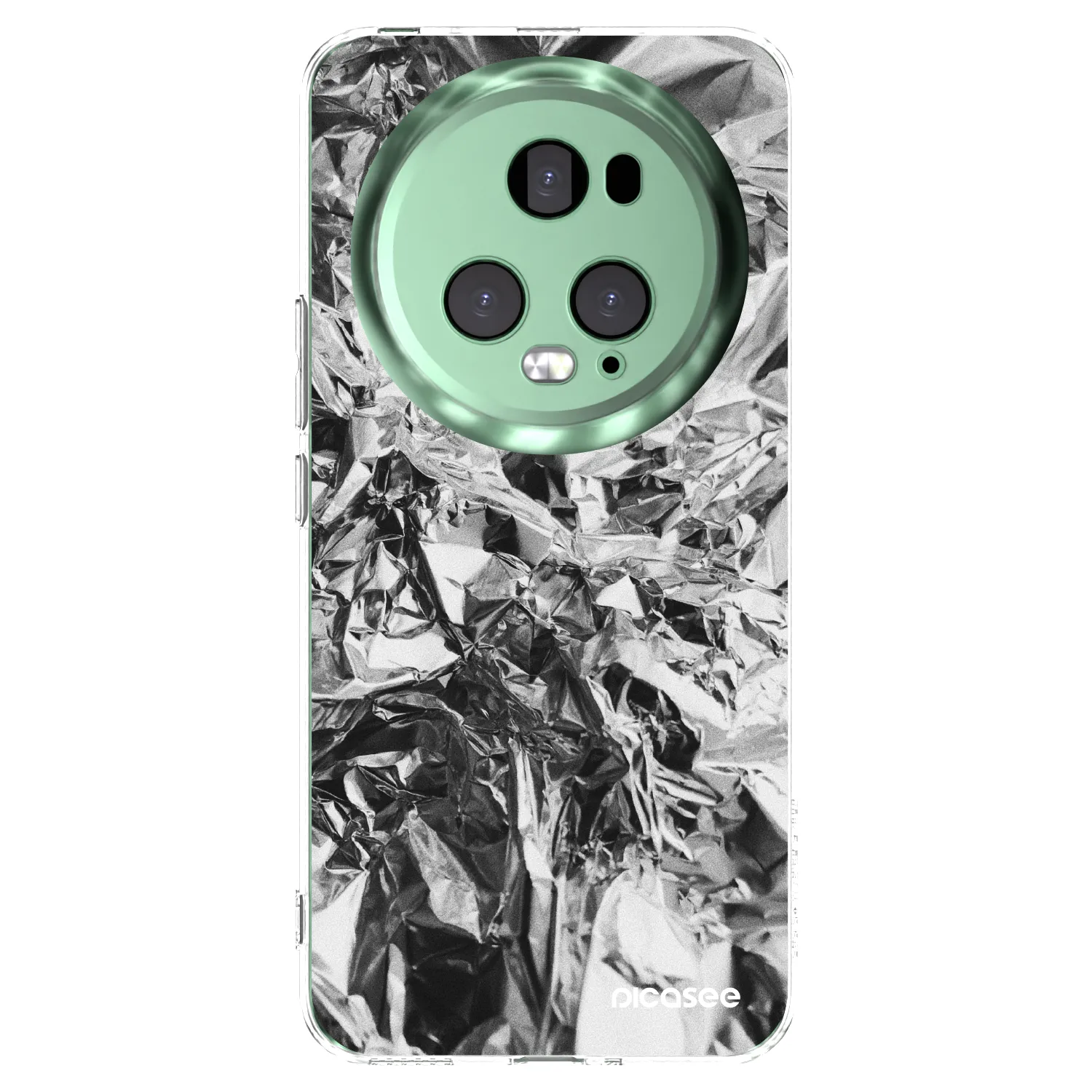 Picasee silikonski prozorni ovitek za Honor Magic5 Pro - Chrome