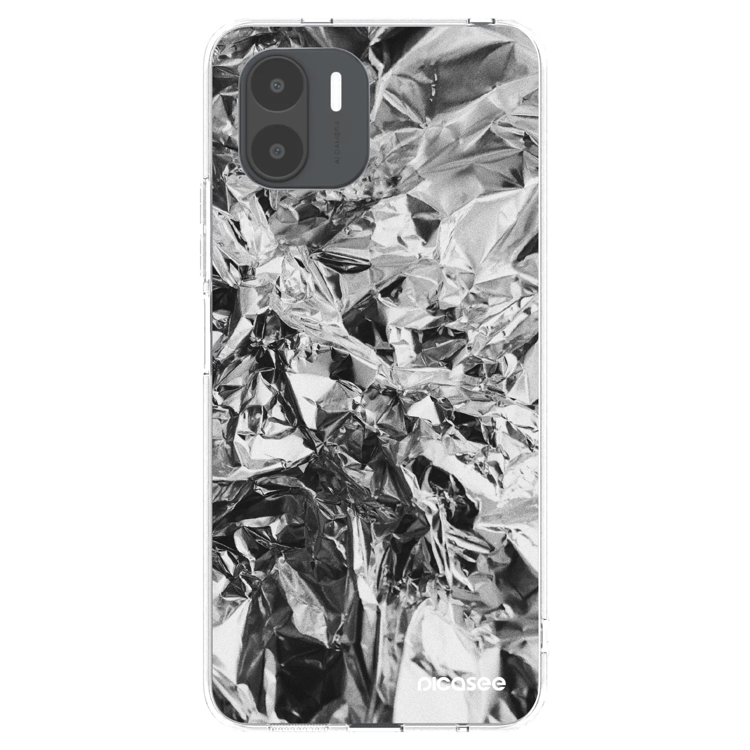Picasee silikonski prozorni ovitek za Xiaomi Redmi A2 - Chrome
