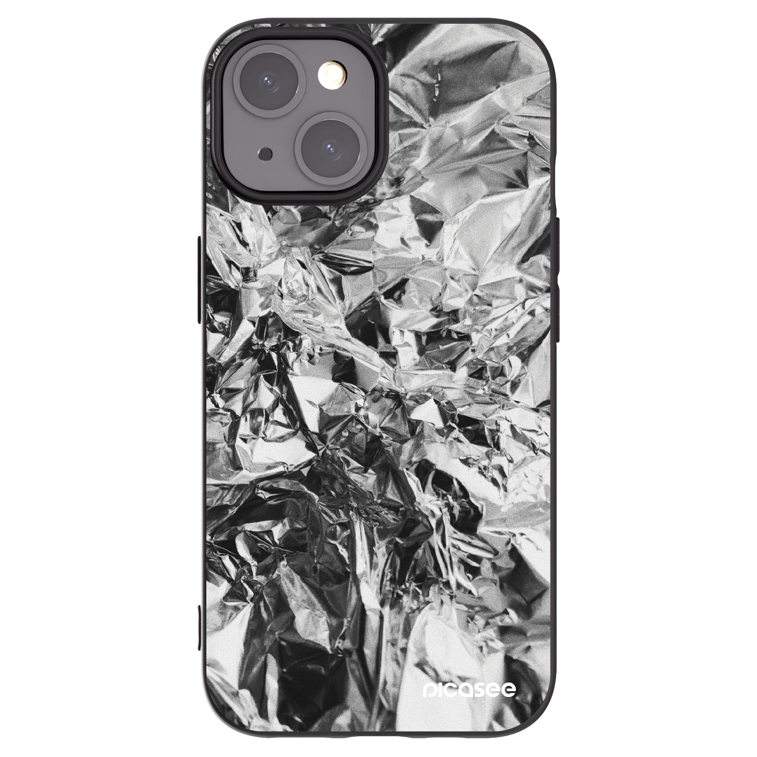 Picasee silikonski črni ovitek za Apple iPhone 15 - Chrome
