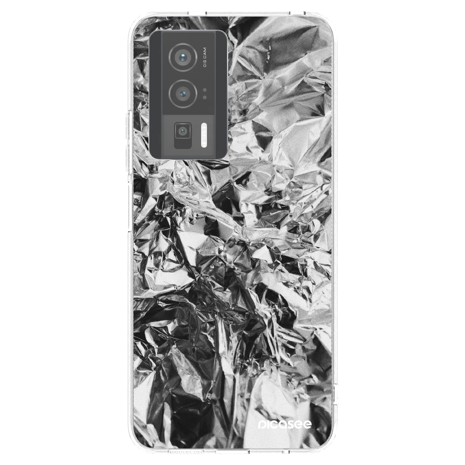 Picasee silikonski prozorni ovitek za Xiaomi Poco F5 Pro 5G - Chrome