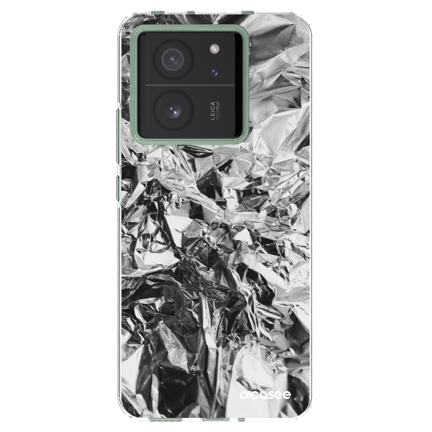 Picasee silikonski prozorni ovitek za Xiaomi 13T - Chrome