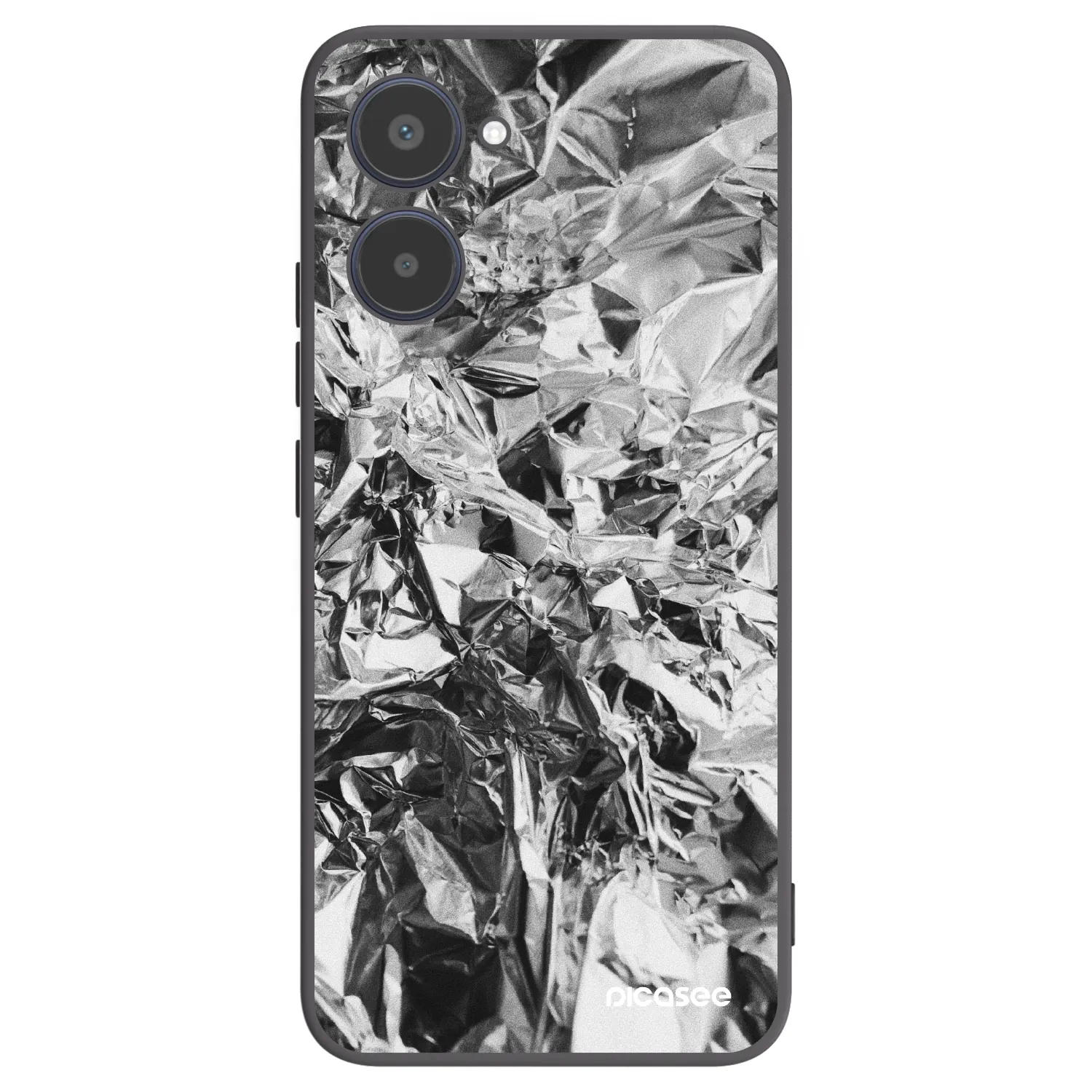 Picasee silikonski črni ovitek za Realme 10 4G - Chrome