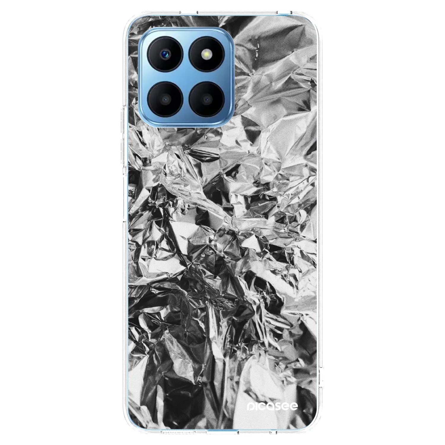 Picasee silikonski prozorni ovitek za Honor 70 Lite - Chrome