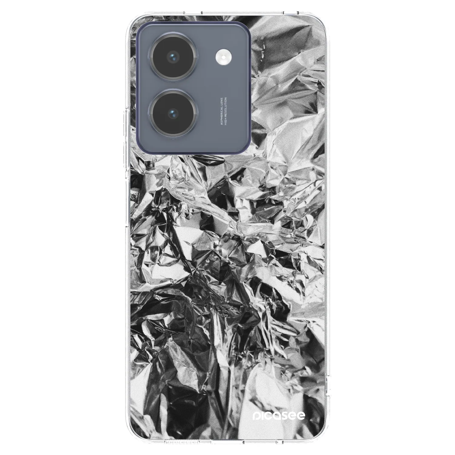 Picasee silikonski prozorni ovitek za Vivo Y36 4G - Chrome