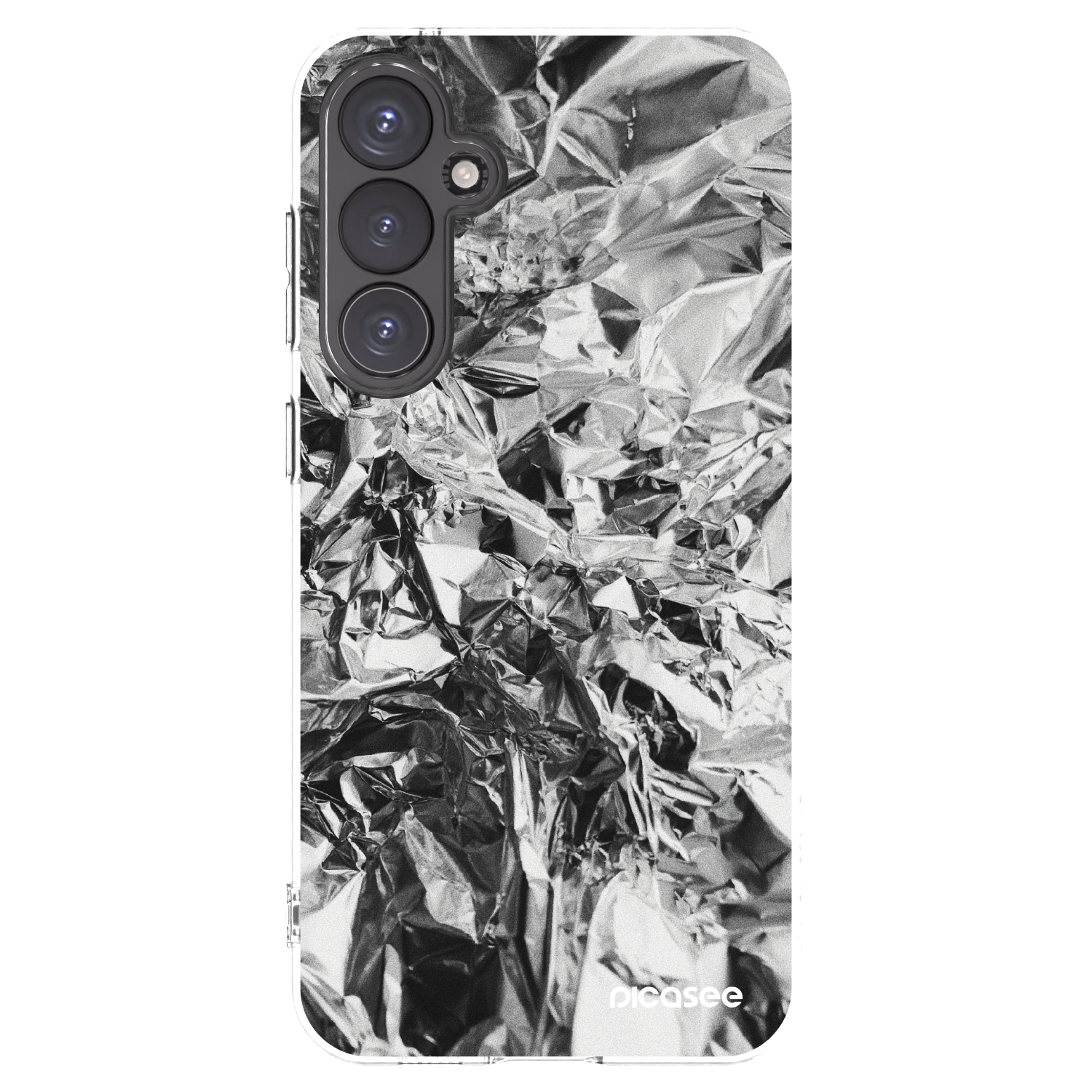 Picasee silikonski prozorni ovitek za Samsung Galaxy S23 FE S711B - Chrome