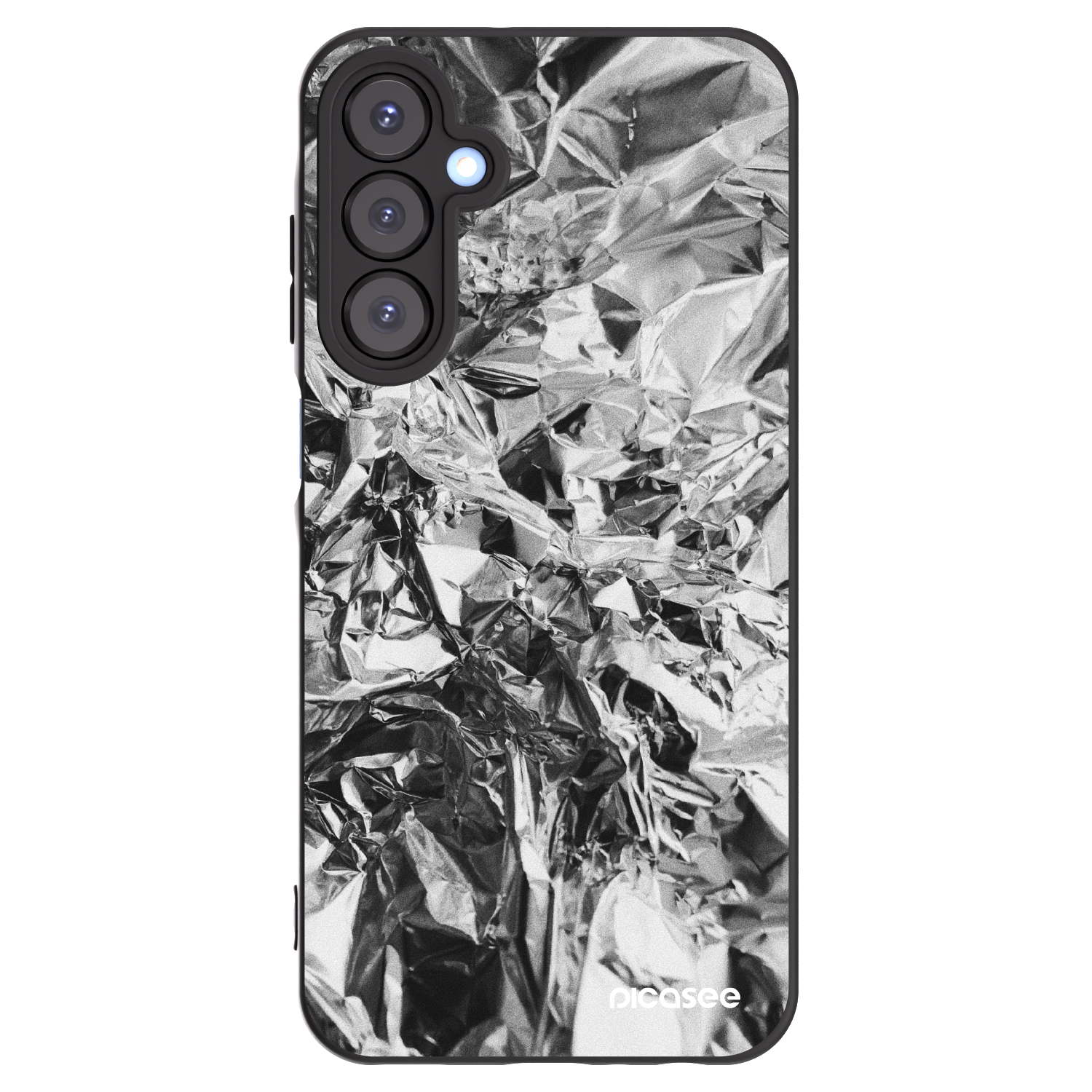 Picasee silikonski črni ovitek za Samsung Galaxy A25 A256B 5G - Chrome