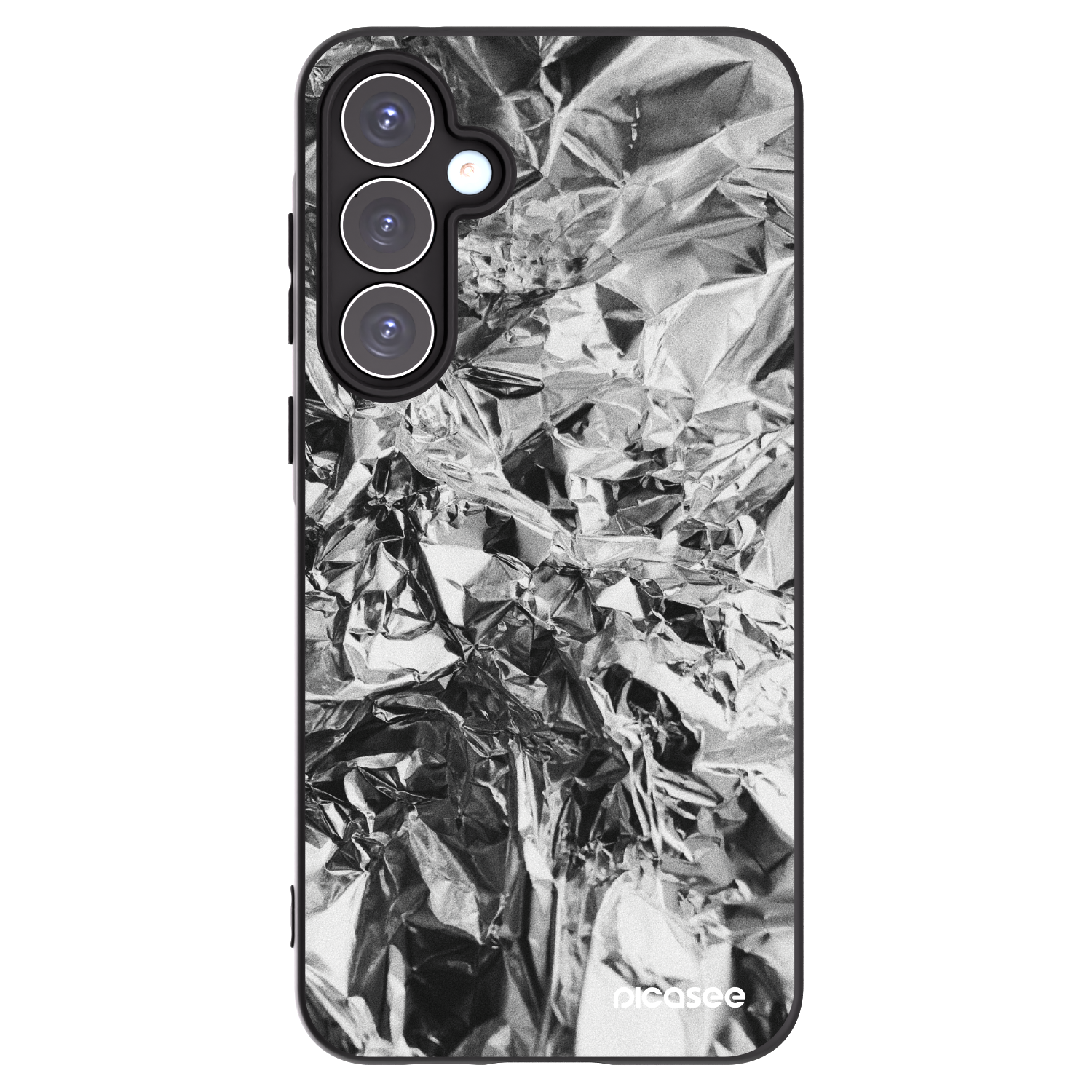 Picasee silikonski črni ovitek za Samsung Galaxy A55 5G A556B - Chrome