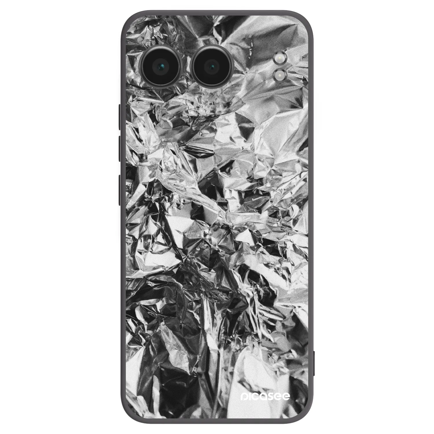 Picasee silikonski črni ovitek za OnePlus Nord 4 - Chrome