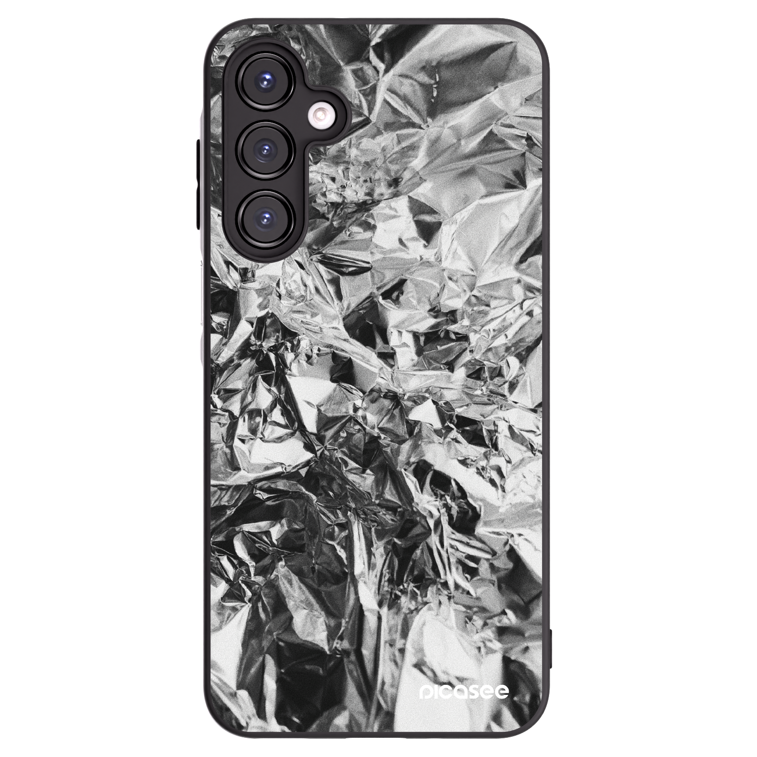 Picasee silikonski črni ovitek za Samsung Galaxy A16 5G - Chrome