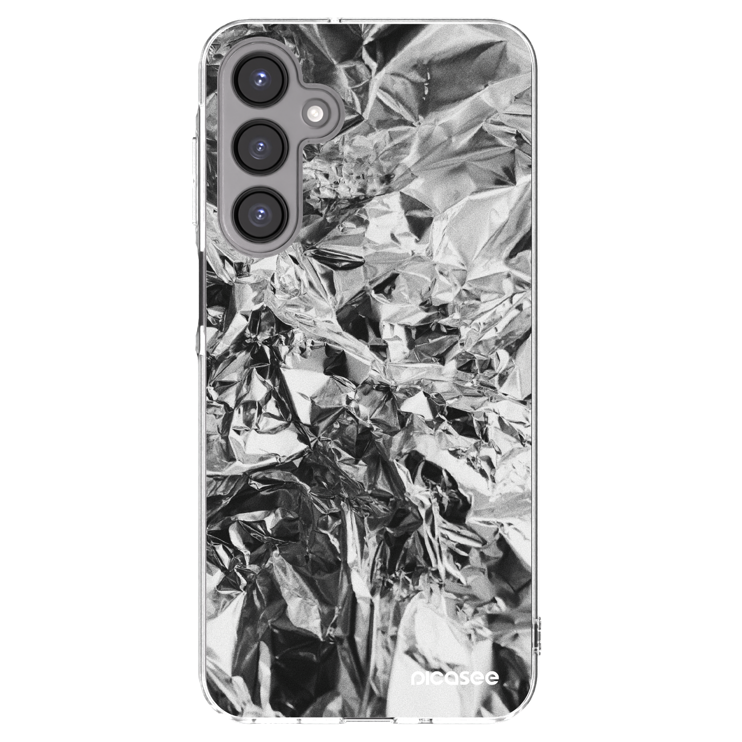 Picasee silikonski prozorni ovitek za Samsung Galaxy A16 5G - Chrome