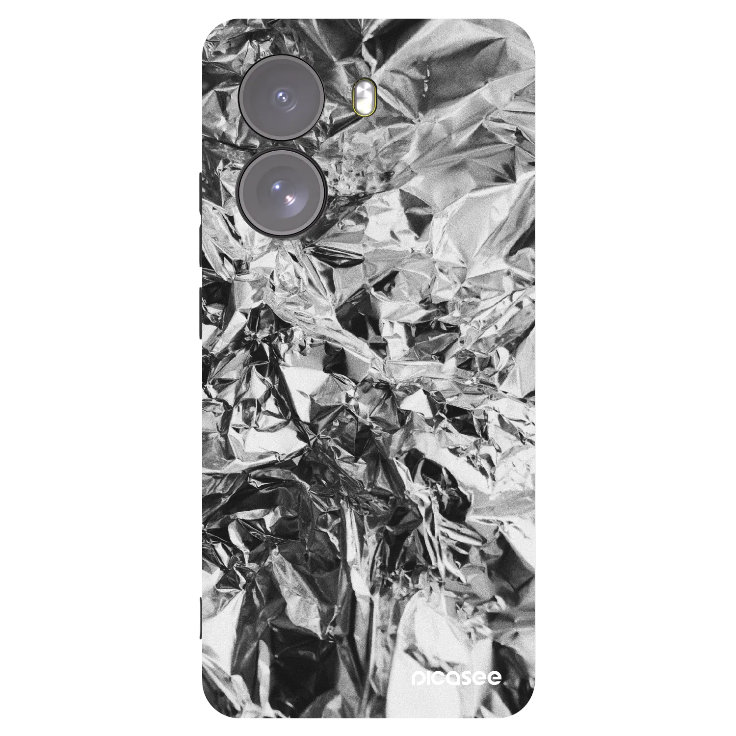 Picasee silikonski črni ovitek za Xiaomi Poco X7 - Chrome