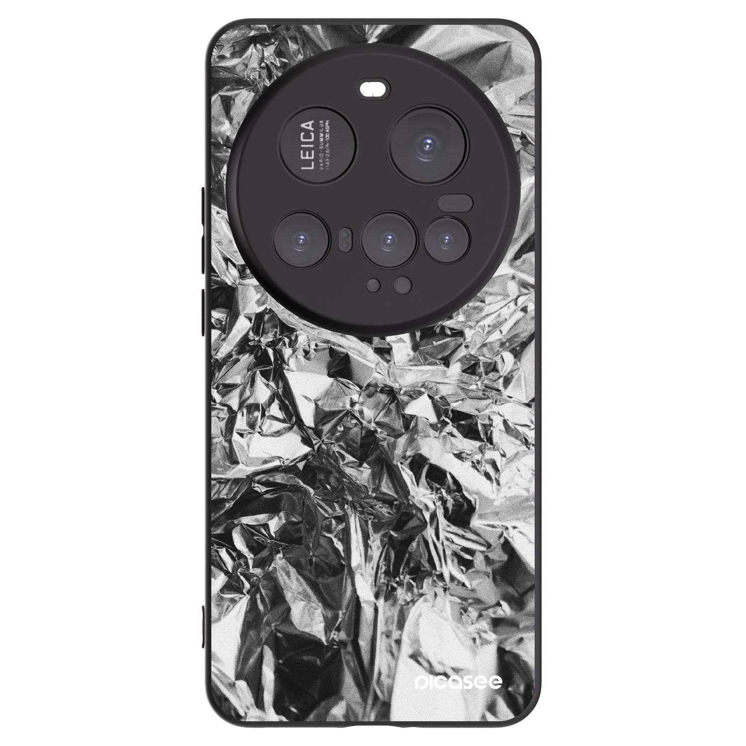 Picasee silikonski črni ovitek za Xiaomi 15 Ultra - Chrome