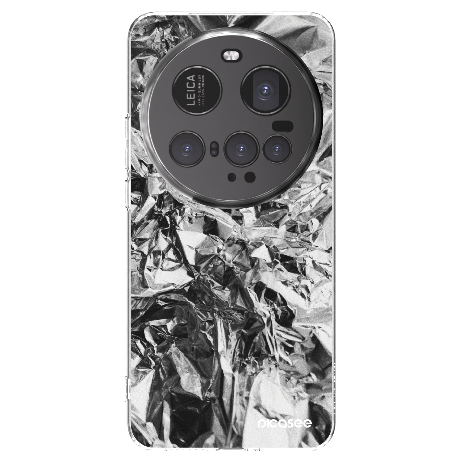 Picasee silikonski prozorni ovitek za Xiaomi 15 Ultra - Chrome
