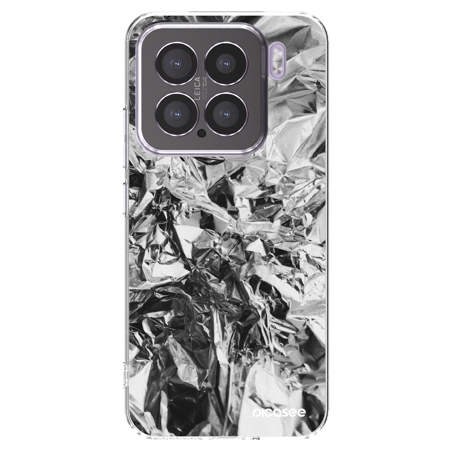 Picasee silikonski prozorni ovitek za Xiaomi 15 - Chrome