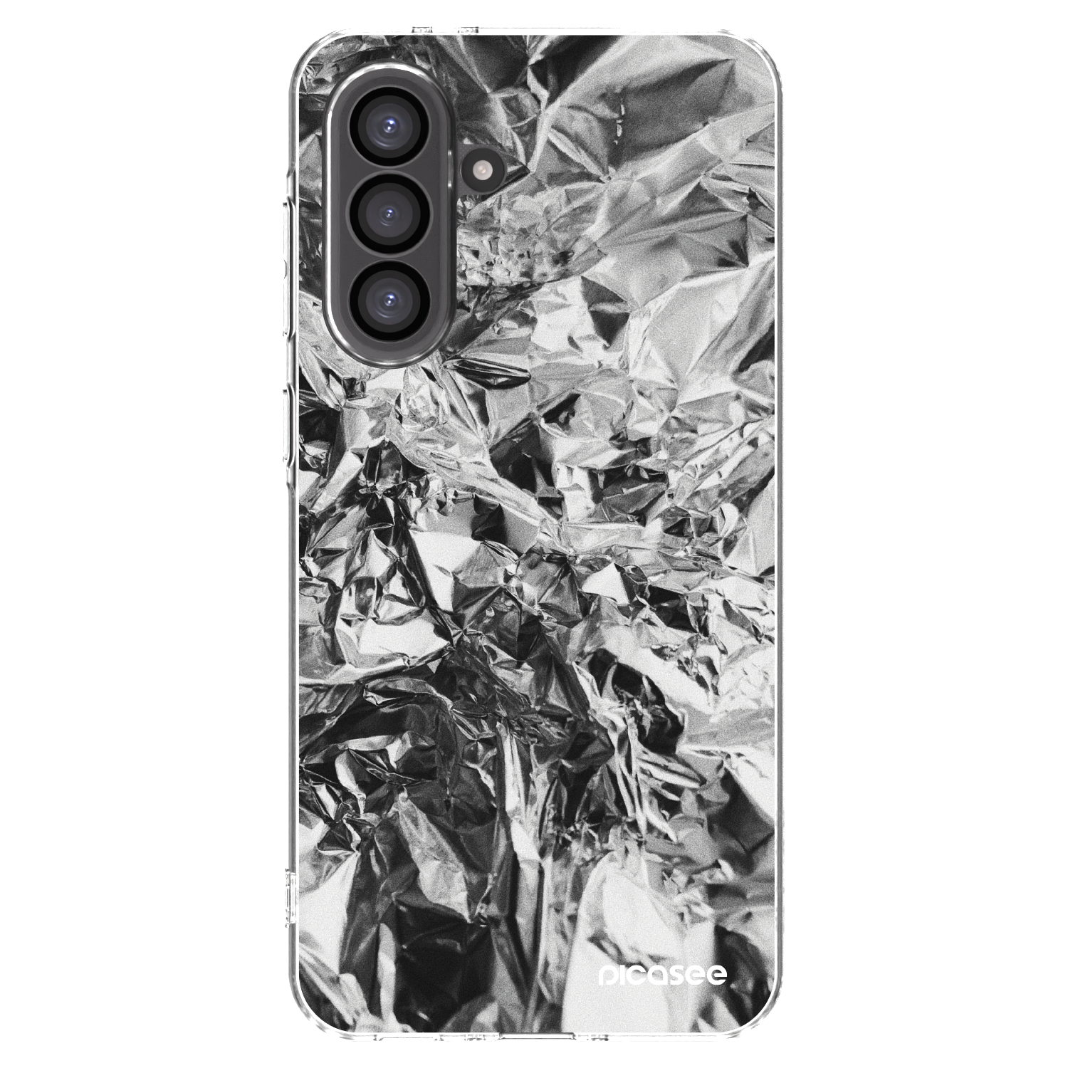 Picasee silikonski prozorni ovitek za Samsung Galaxy A36 5G - Chrome