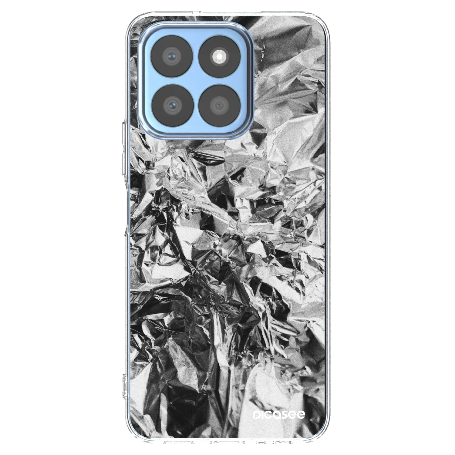 Picasee silikonski prozorni ovitek za Honor X8c - Chrome