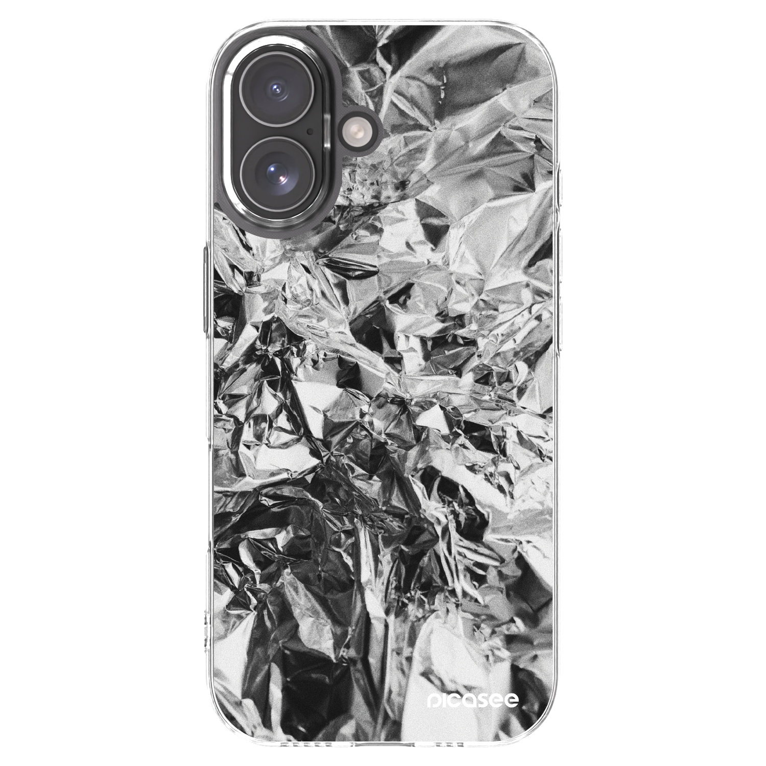 Picasee silikonski prozorni ovitek za Apple iPhone 17 - Chrome